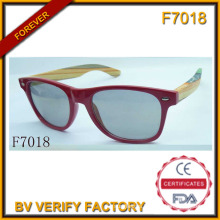 Hot Sale Sunglasses with Wood Frame (F7018)